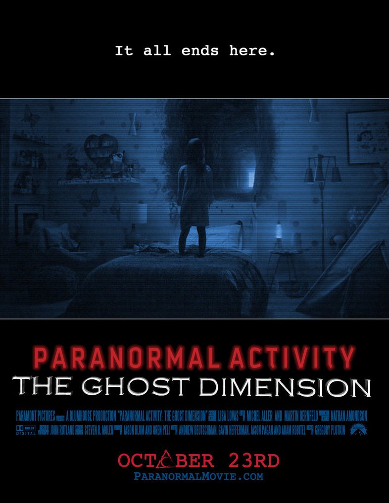 Paranormalūs Reiškiniai. Vaiduoklių Dimensija / Paranormal Activity: The Ghost Dimension (2015)