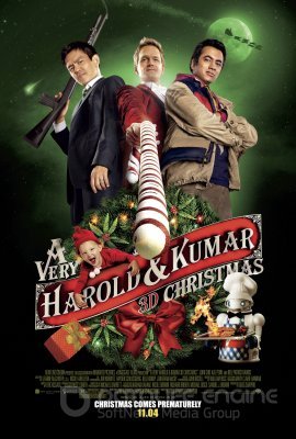 Smagios Haroldo ir Kumaro Kalėdos (2011) online