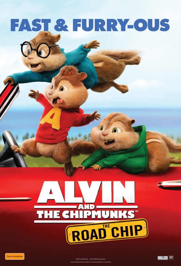 Alvinas ir burundukai: didžioji kelionė / Alvin and the Chipmunks: The Road Chip (2015) online